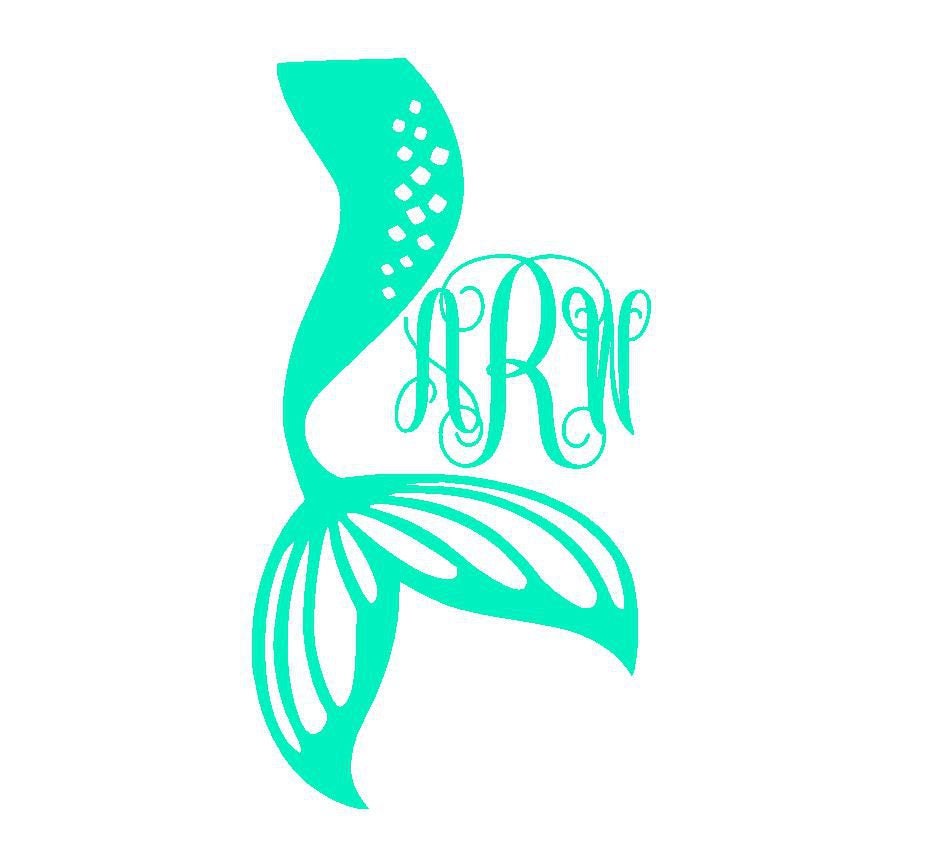Free Free 80 Mermaid Tail Monogram Svg SVG PNG EPS DXF File
