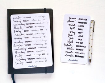 Bullet journal set (english)