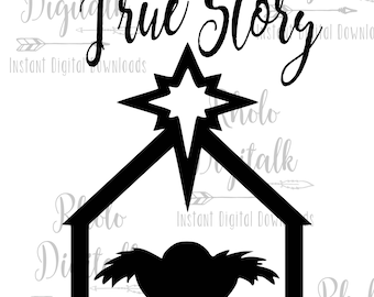 Download True story manger | Etsy