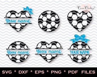Soccer monogram SVG / Soccer mom / svg girls / svg designs / svg soccer / svg dxf eps pdf png jpg