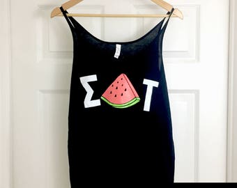 Sigma Delta Tau Watermelon Tank