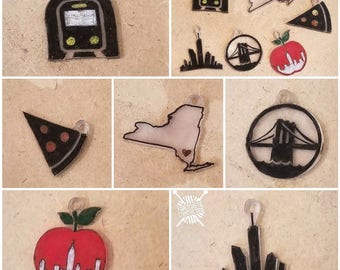 New York stitch marker set