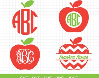 Apple svg | Etsy