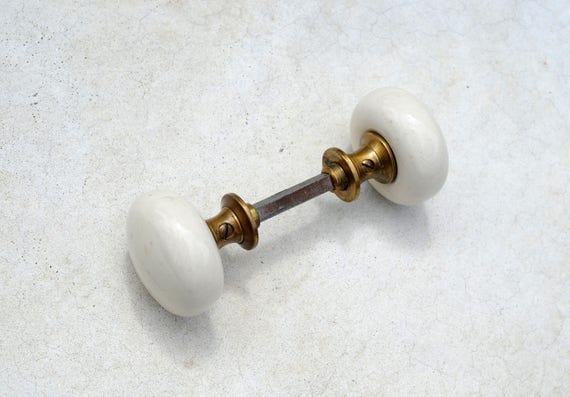 Antique Porcelain Door Knobs antique round porcelain door knob set / vintage porcelain Antique Porcelain Door Knobs antique round porcelain door knob set / vintage porcelain