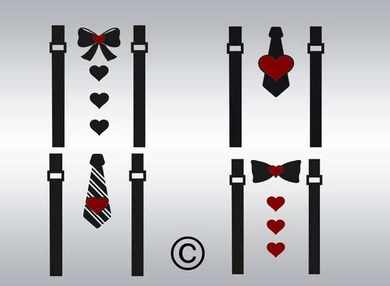 Free Free 280 Free Bow Tie And Suspenders Svg SVG PNG EPS DXF File