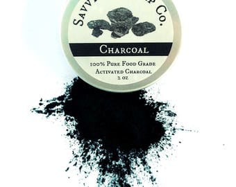 100% Pure Food Grade Activated Charcoal Powder - Face mask, teeth whitening