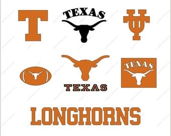 Texas longhorns | Etsy