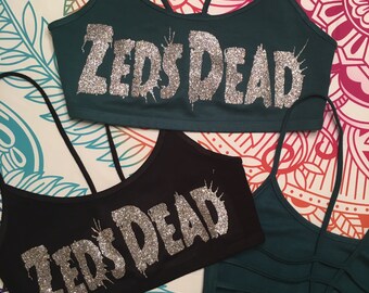 Large Zeds Dead Bra Top *Ready to Ship*