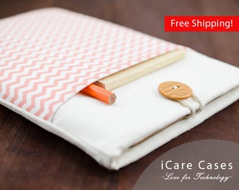 iPad Folio iPad Pro 9 7 Case Best iPad Pro 9.7 Accessories Apple iPad Pro Smart Cover 9.7 iPad Pro 9.7 Shell Chevron Coral Beige Cute Custom