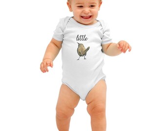 Little Bird - Little Wren shirt - bodysuit and toddler shirt