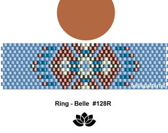 Peyote ring pattern | Etsy