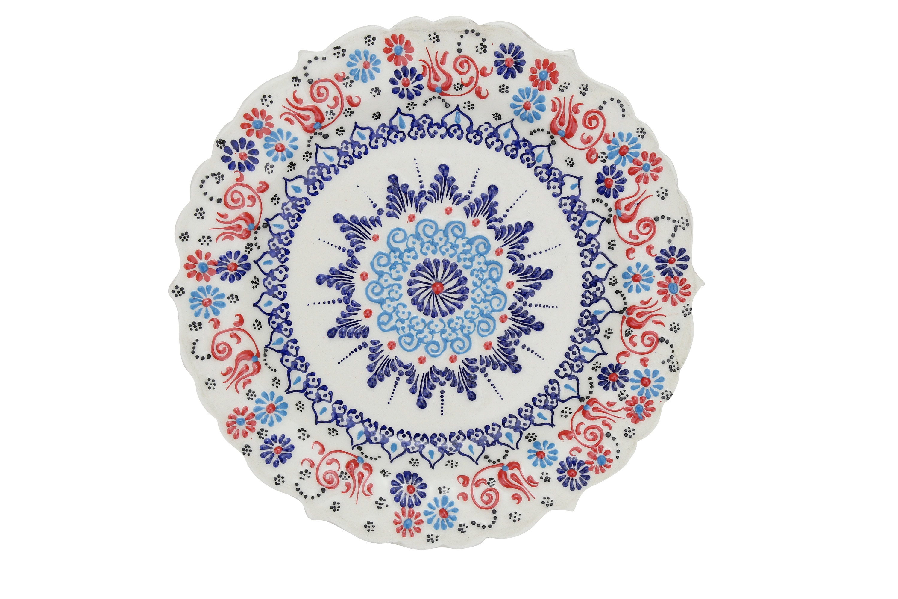 Handmade Decorative Ceramic Plate Serving Plates Ceramic