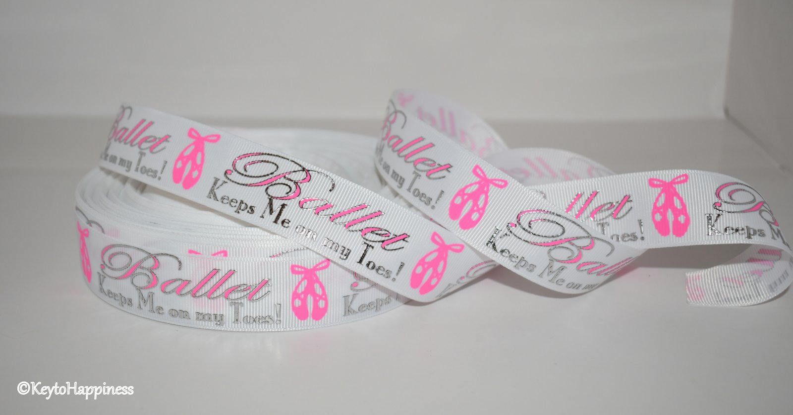 ballet slippers with ribbons
