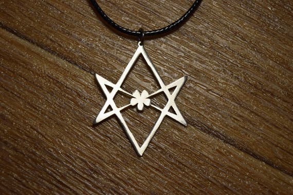 Unicursal Hexagram thelema snake Aleister Crowley occult star