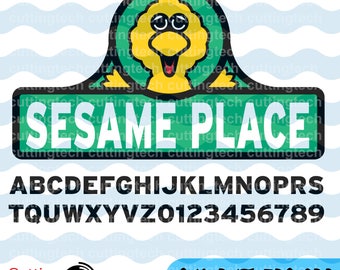 Sesame street svg | Etsy