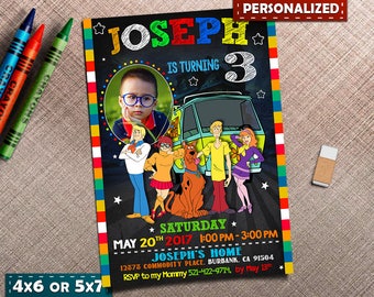 Scooby Doo Invitation, Scooby Doo Birthday Invitation, Scooby Doo Birthday, Scooby Doo Invite, Scooby Doo Party, Scooby Doo Printables
