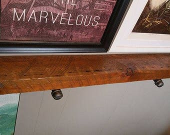 Reclaimed wood shelf,Rustic Farmhouse Decor.reclaimed wood floating shelf,reclaimed wall art