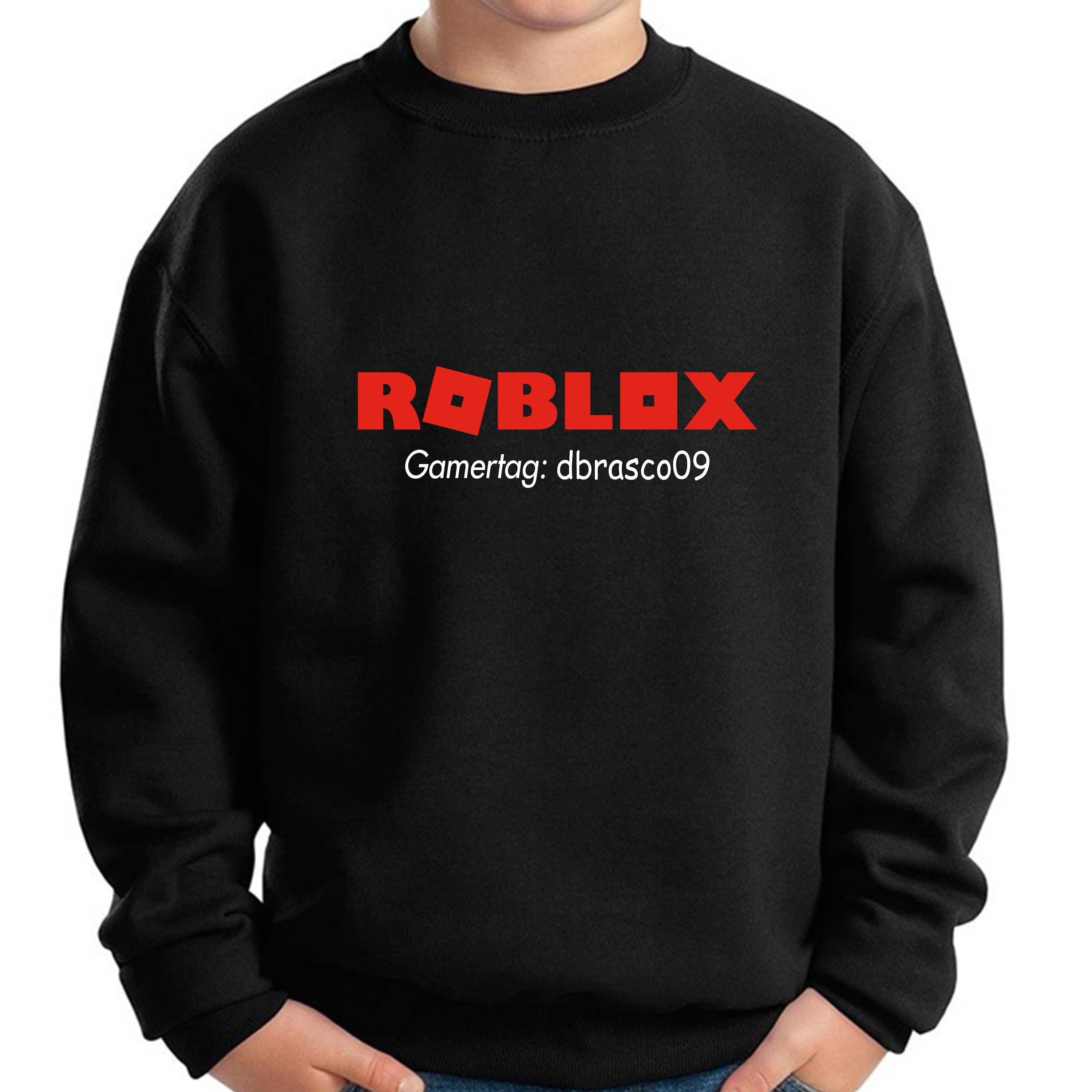 Roblox Kids sweatshirt / With or Without Gamer tag Made to