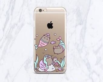 Cat Google Pixel case iPhone 7 cover mermaid case iPod Touch 6 iPhone 6 case LG G6 cover iPhone 6S Plus case S7 Edge case transparent case