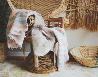 Vintage Falsa Blanket Boho Decor Blankets and Throws Mexican Blanket Mexican Decor Throw Blanket Soft Blanket Adult Camping Blanket Beach
