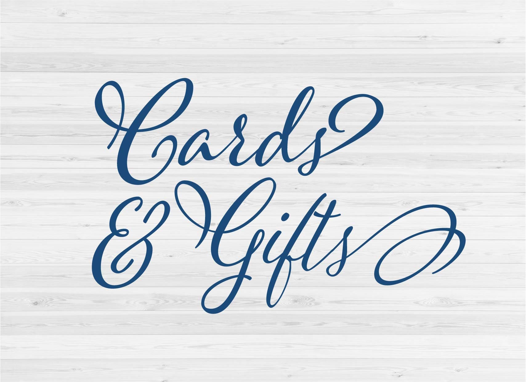 Cards & Gifts-Wedding SVG Cut File