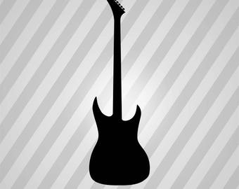 Free Guitar Svg Cutting File - Layered SVG Cut File - Premium and Free