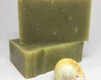 Spirulina Soap (Unscented) | Natural | Vegan | Handmade | His Bar | Her Bar | Wedding/Bridal Shower | Spa | Resort | Travel | Bed Breakfast
