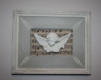 Romantic Antique linen and his Angel