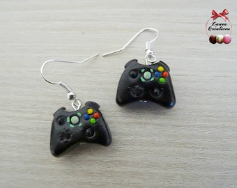 Video game controller stud earring