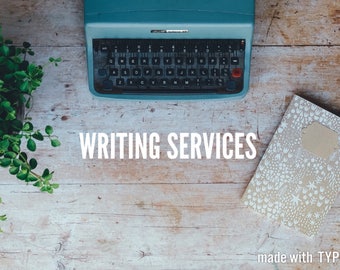 Writing Services - Articles and smaller pieces