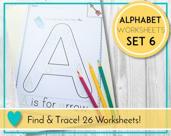 preschool worksheets etsy