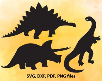 Dinosaur SVG Bundle, Dino svg, T Rex SVG, Dinosaur clipart, svg files for silhouette, cricut download, trex svg files, dxf, png, cut files
