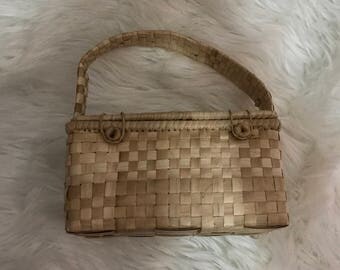 Woven Straw Basket/Bag