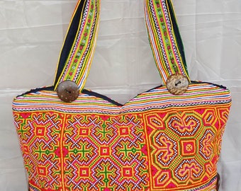 Embroidered Tote Bag Hmong/Thai