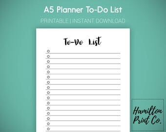 Filofax printables | Etsy