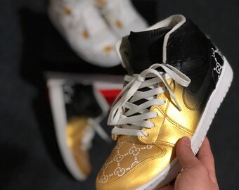 custom gucci jordan 1