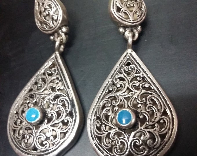 Jewelry Bijoux earrings style silver Berber silver berber silver earrings gift jewelry for her
