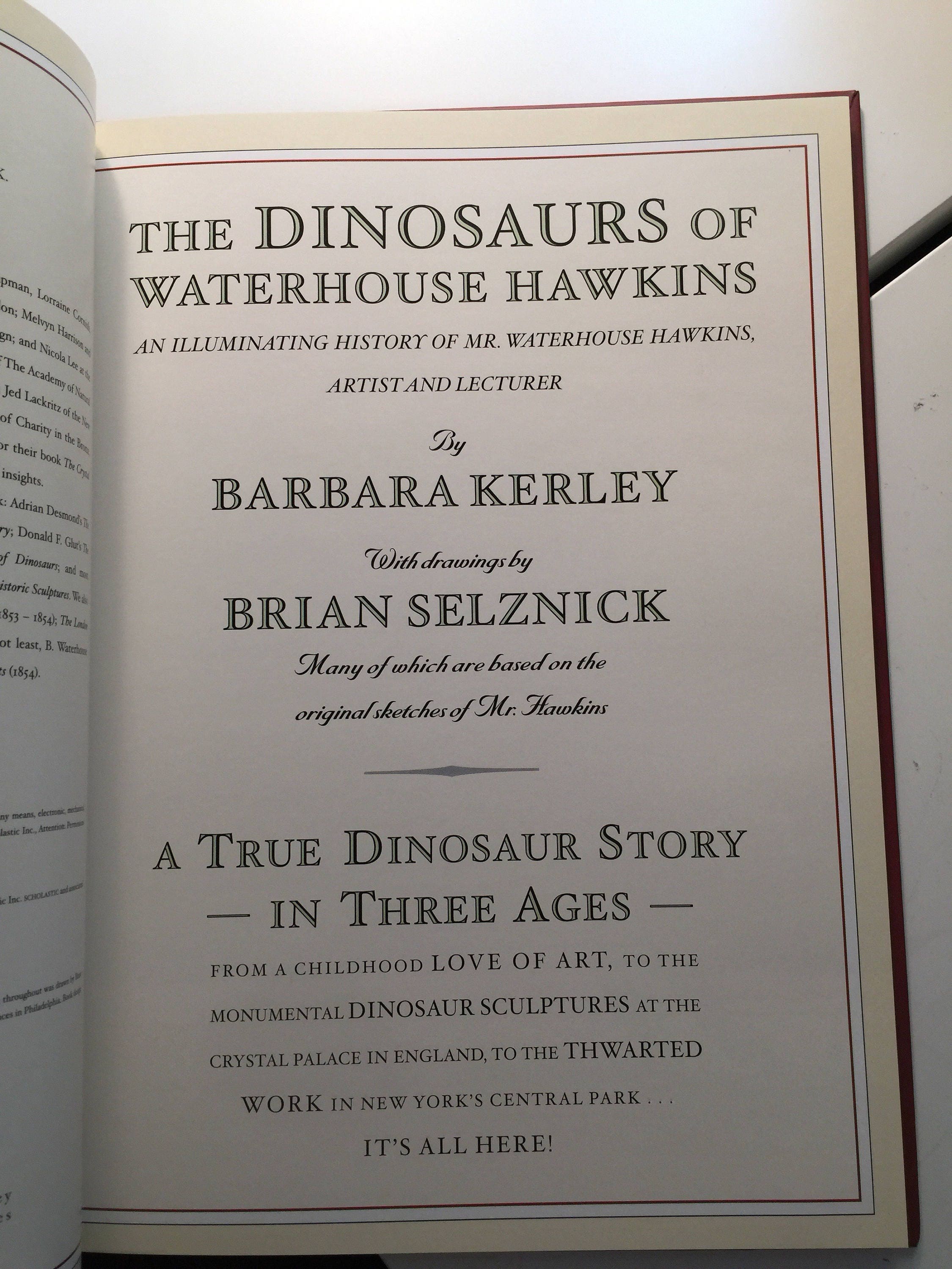dinosaurs of waterhouse hawkins pdf