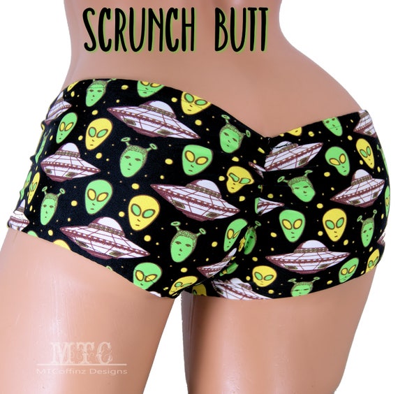 alien booty shorts