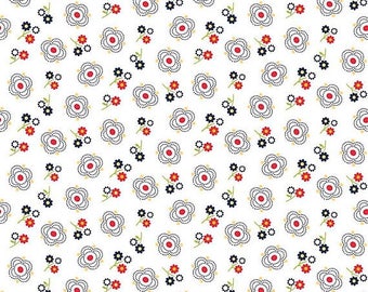 ON SALE Penny Rose Fabrics Gingham Girls By Amy Smart Main White