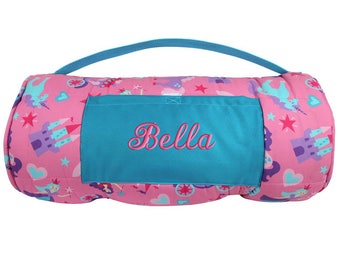 Princess Nap Mat Personalized Girl Daycare Preschool Monogrammed Toddler