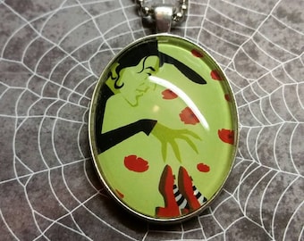Wicked Witch Pendant Necklace