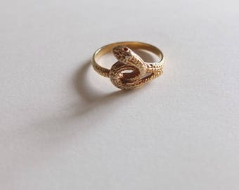 Sterling Silver Snake Ring
