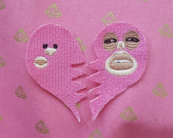 Monster Factory Jaa'm best friends patch, Mcelroys good dog boy patches