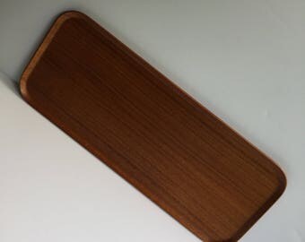 Mid Century Sweden Silva Special Teak Serving Tray
