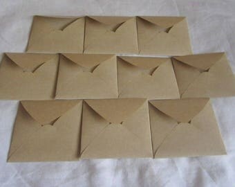 envelopes kraft mini recycled