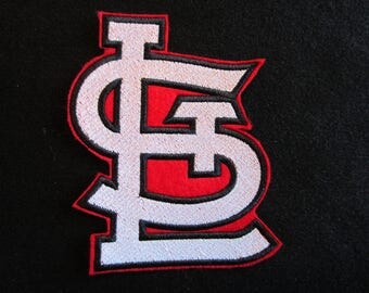 St. Louis Cardinal Logo Patch, STL Logo Patch, Iron On Patch, Cardinals Patch, St. Louis Cardinals Patch, Baseball