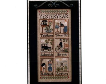 Little House Needleworks: Yesteryear - Cross Stitch Pattern