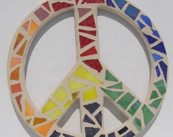 Peace Sign Wall Art peace sign wall art mosaic peace sign blue beach glass coastal Peace Sign Wall Art peace sign wall art mosaic peace sign blue beach glass coastal