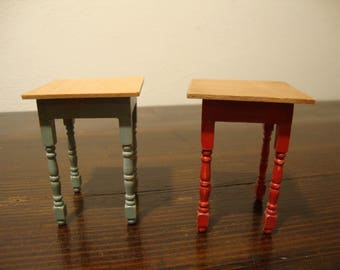 miniature dollhouse little table